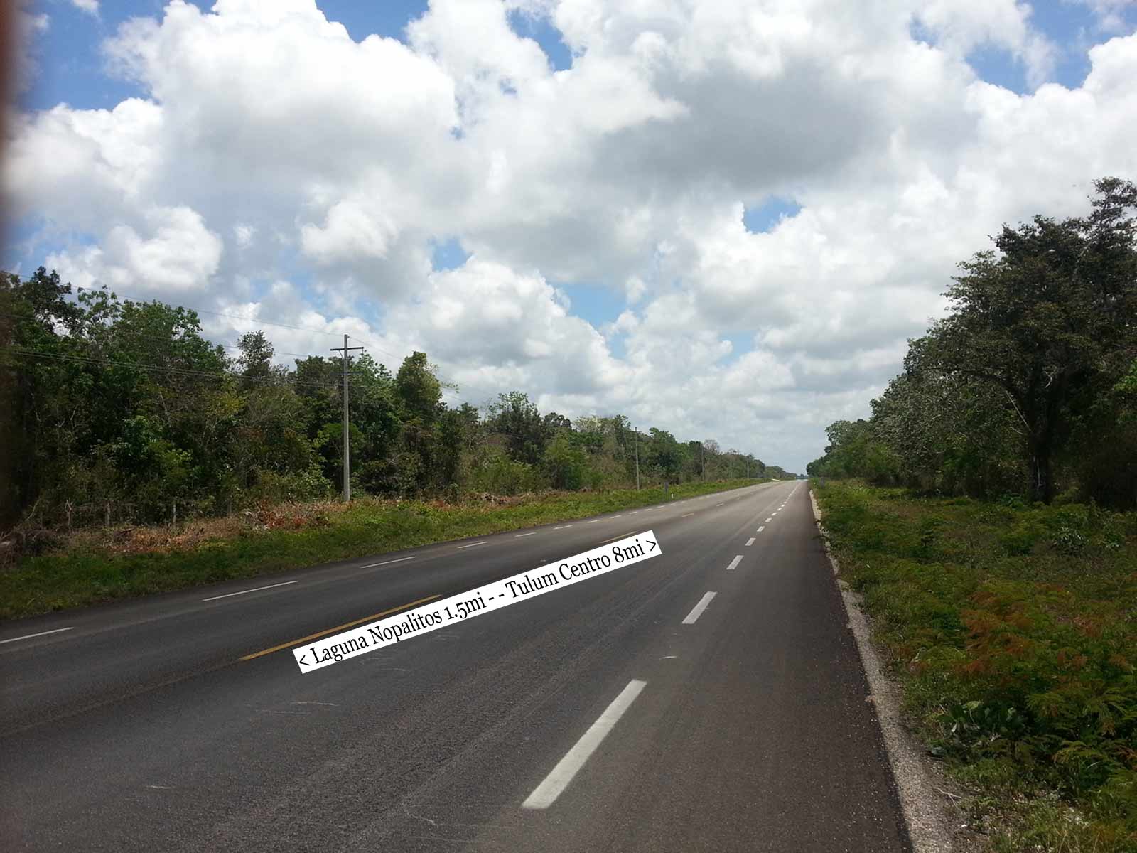 19 acres for sale on the highway - tulum county mexico